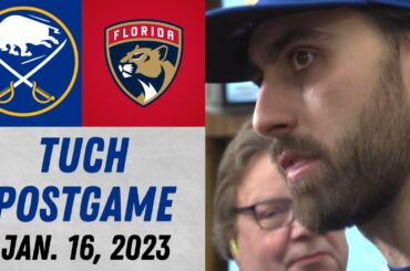 Alex Tuch Postgame Interview vs Florida Panthers (1/16/2023)
