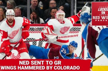 Nathan MacKinnon & Colorado Avalanche Hammer the Red Wings | Alex Nedeljkovic Assigned to Griffins