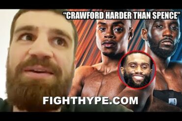 "FOR JARON, CRAWFORD HARDER THAN SPENCE" - CHUKHADZHIAN, FOUGHT ENNIS, ON SPENCE & CRAWFORD FIGHTS