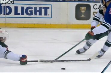 Barclay Goodrow Opens the Scoring on King Henrik's Nights at Madison Square Garden