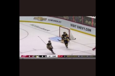 Jake Walman hits the griddy on the ice