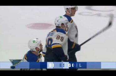 Pavel Buchnevich scores empty net goal vs Sharks (21 apr 2022)