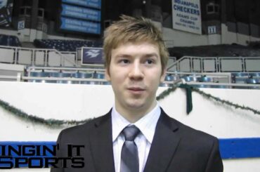 Daniil Tarasov on his 100th USHL Point