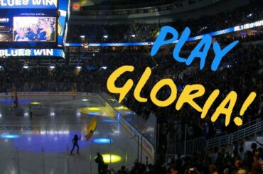 Play Gloria! This is what it looked like in St. Louis when the Blues won Game 5 in Boston