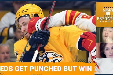 Calgary Flames Punch Back in the Third, But Nashville Predators Get the Win | NHL Podcast