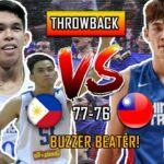 When ATENEO Stuns CHINESE TAIPEI NATIONAL TEAM | Nieto Game Winner | Mini-Movie