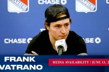 New York Rangers: Frank Vatrano Media Availability | June 13, 2022