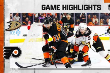 Ducks @ Flyers 1/17 | NHL Highlights 2023