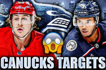 CANUCKS INTERESTED IN SETH JONES & TYLER BERTUZZI? Detroit Red Wings & Blue Jackets NHL Trade Rumors