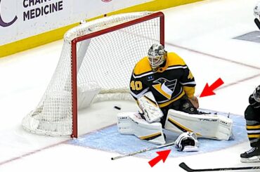 NHL goalies are a DIFFERENT breed