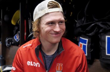"Otroligt skönt att se pucken gå in" - Robin Salo efter sitt första SHL-mål