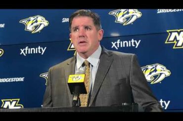 Predators coach Peter Laviolette on Viktor Arvidsson