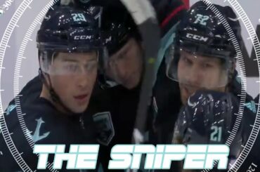 SEATTLE KRAKEN - MORGAN GEEKIE GOAL VS SABRES (11-4-21)