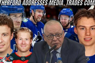 Vancouver Canucks HUGE MOVES COMING | Jim Rutherford Press Conference | Tanner Pearson Injury/News