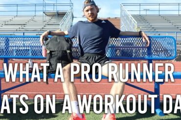 WHAT A PRO RUNNER EATS ON A WORKOUT DAY | Cooking with Drew