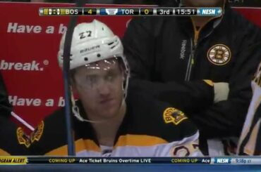 Dougie Hamilton blows by Jake Gardiner and scores 10/25/14