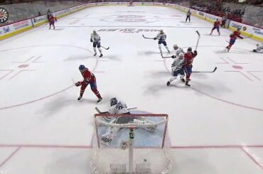 Drouin scores first goal as a Canadien with perfect deflection