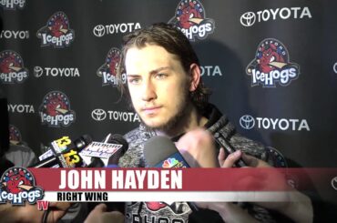 John Hayden Post Game Interview May 22, 2018