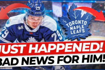 CONFIRMED!SAD NEWS IN TORONTO! TORONTO MAPLE LEAFS NEWS! NHL NEWS!