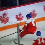 Zach Dean gets game misconduct for illegal check to the head on Ales Cech
