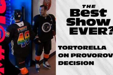Tortorella speaks on Provorov skipping warmups on Flyers' Pride Night | The Best Show Ever?