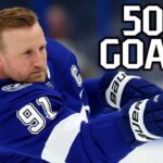 Steven Stamkos Hits 500 Goal Milestone