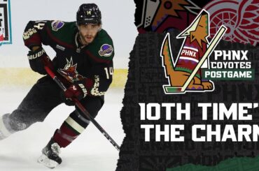 The losing streak is over! Arizona Coyotes defeat Detroit Red Wings for 1st win in 10 games