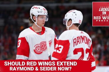 Should Detroit Extend Seider & Raymond Now? | Red Wings Aquire Jasper Weatherby | Previewing Vegas