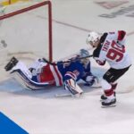 Alexandar Georgiev Robs Tomas Tatar With Acrobatic Save In Shootout