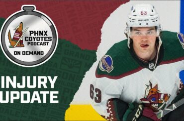 The latest on Matias Maccelli's injury per Arizona Coyotes head coach André Tourigny