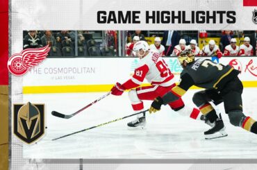 Red Wings @ Golden Knights 1/19 | NHL Highlights 2023