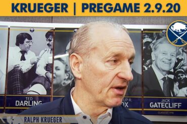 Jonas Johansson In Net | Sabres Head Coach Ralph Krueger
