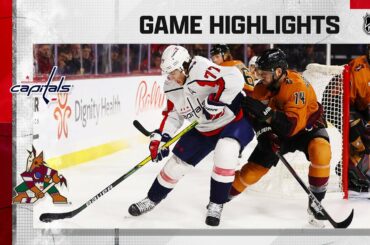 Capitals @ Coyotes 1/19 | NHL Highlights 2023