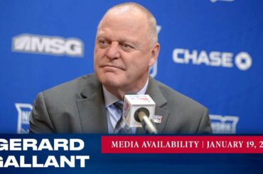 New York Rangers: Gerard Gallant Postgame Media Availability | Jan. 19, 2023