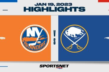 NHL Highlights | Islanders vs. Sabres - January 19, 2023
