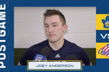 Joey Anderson Post Game | Toronto Marlies at Rochester Americans | February 26, 2022