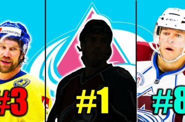 GREATEST Players In History of Colorado Avalanche