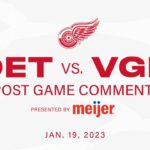 Ville Husso, Joe Veleno, Derek Lalonde Post Game Reaction in Vegas