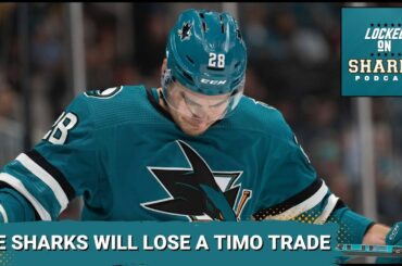 The San Jose Sharks Are Going To Lose A Timo Meier Trade