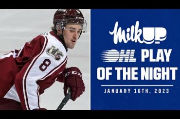 OHL Play of the Night presented by MilkUp: Gavin White's First as a Pete!