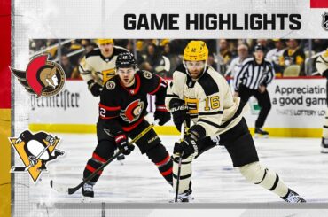 Senators @ Penguins 1/20 | NHL Highlights 2023