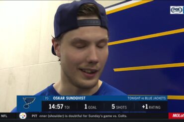 Sundqvist on MacEachern: 'We're happy to have him on our line'