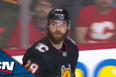 Flames' Dillon Dube Beats Andrei Vasilevskiy Glove Side With Wicked Wrist Shot