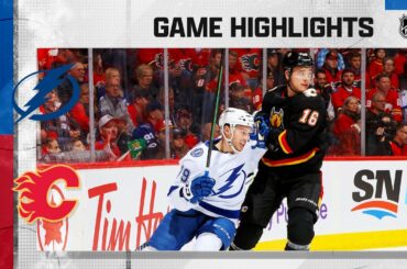 Lightning @ Flames 1/21 | NHL Highlights 2023