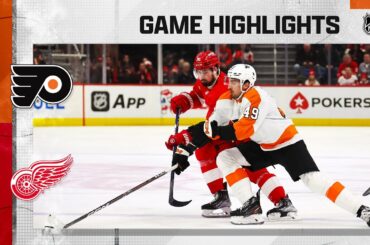 Flyers @ Red Wings 1/21 | NHL Highlights 2023