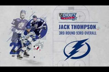 Jack Thompson gets Drafted 93rd Overall