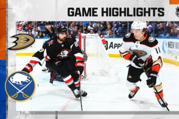 Ducks @ Sabres 1/12 | NHL Highlights 2023