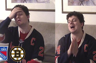 Rangers Fan Reaction - Bruins 3 Rangers 1