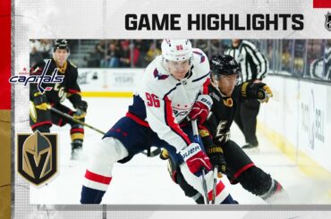 Capitals @ Golden Knights 1/21 | NHL Highlights 2023