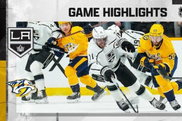 Kings @ Predators 1/21 | NHL Highlights 2023